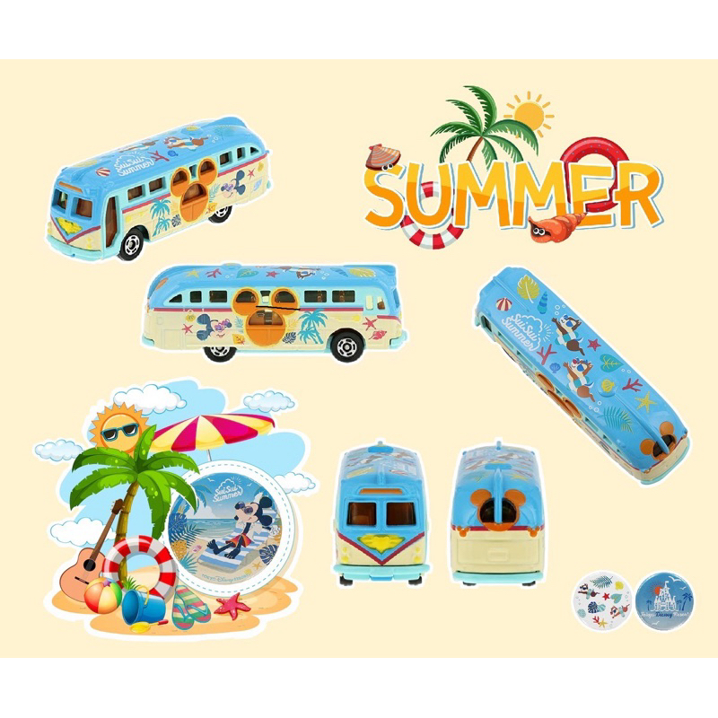 ? TDR: Tokyo Disneyland Tomica, Sui Sui Summer Cruiser Collection - jun.13,2024