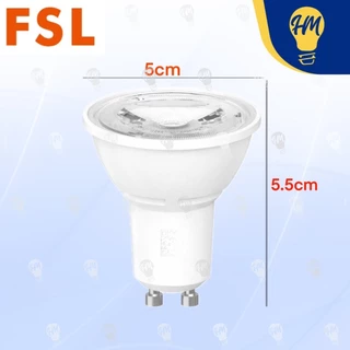 FSL หลอดไฟ LED ขั้ว GU10 5W 7W แสงขาว/แสงวอร์ม