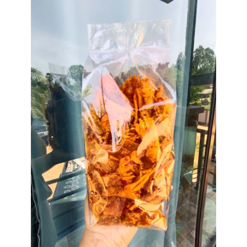 หมึกเต่าทอง3รส แซ่บทานเพลิน สดใหม่ทำจากเนื้อปลาหมึก100%
