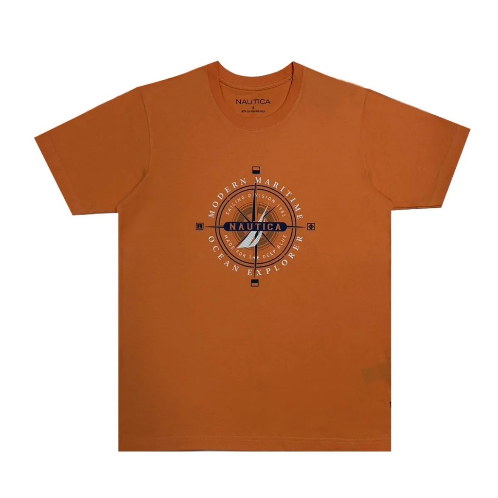 NAUTICA T-Shirt เสื้อยืดNAUTICA VR3501