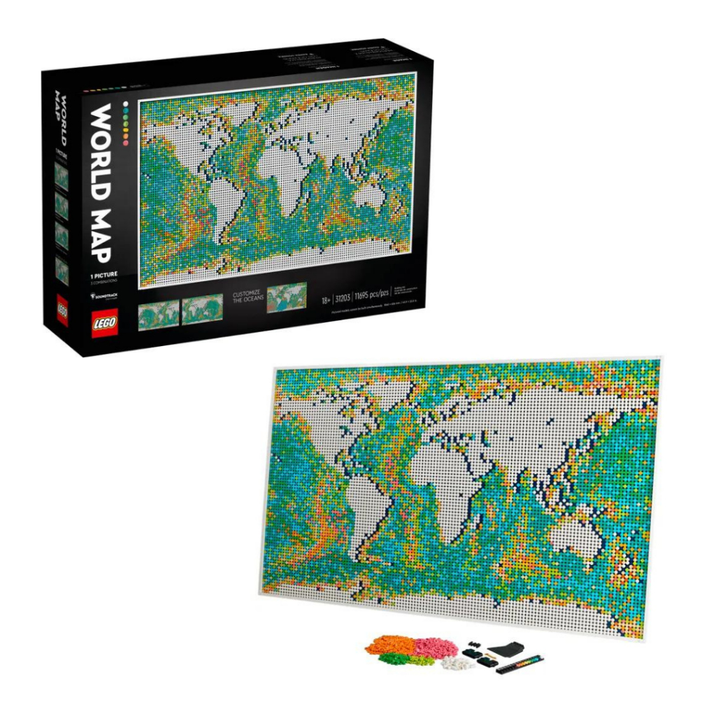 LEGO 31203 LEGO® Art World Map