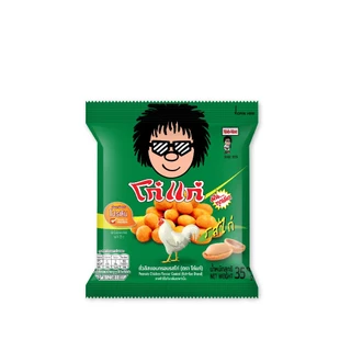 โก๋แก่รสไก่ 10 บาท 35g ( 1เเพ็ค 6ซอง)