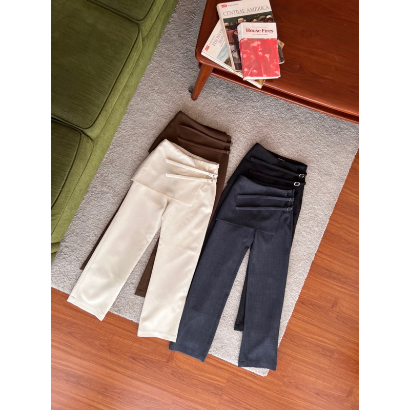 TRAMP PANTS(BROWN/GREY/BLACK/WHITE)