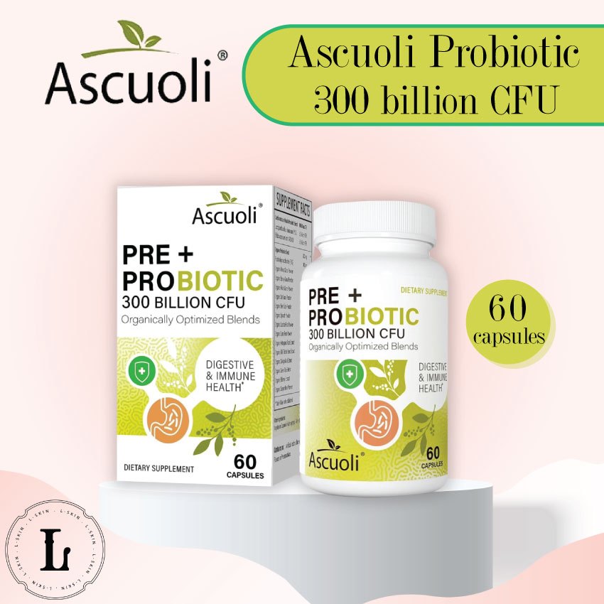 Ascuoli - Probiotic 300 billion CFU | 60 capsules