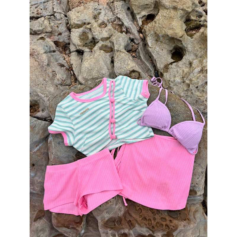 GINA PINK - GREEN SET