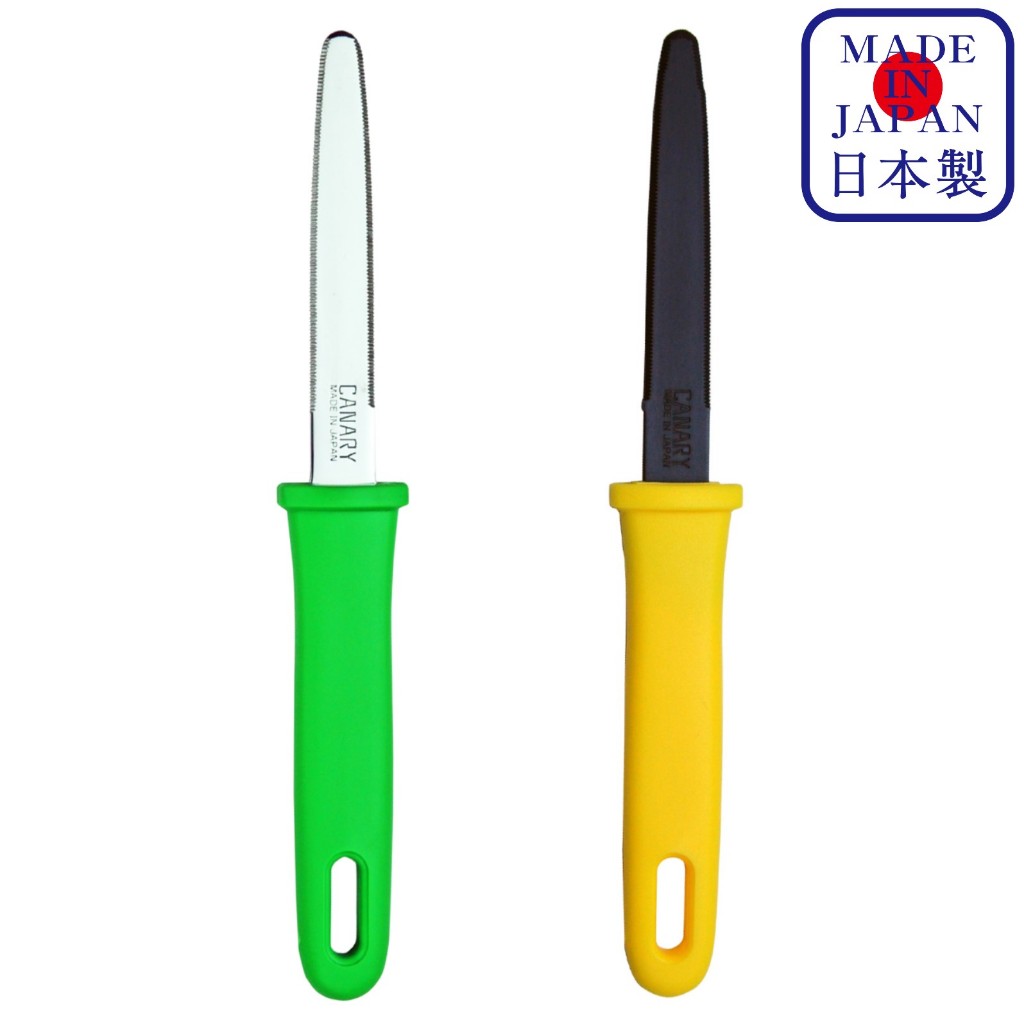 มีด คัตเตอร์ ญี่ปุ่น ที่ตัดกล่อง กล่องกระดาษ ที่ตัดเทป PP แท่นตัดเทป เปิด กล่อง CANARY Safety Box Cutter / Ichinen