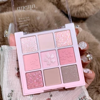 DIKALU COCO VENUS (DKL901) อายแชโดว์พาเลททาตา 9 สี โทนสีชมพูพีช นู้ด เนื้อดินน้ำมัน แมท ใยไหม ประกายชิมเมอร์ ติดทนกันน้ำ
