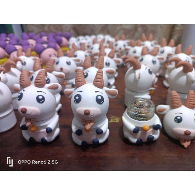 ตุ๊กตายาดมสมุนไพรน้องแพะ