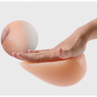 มีกาวในตัว เต้านมเทียมซิลิโคนเทียมสำหรับตัดเต้านม เต้านมปลอม…