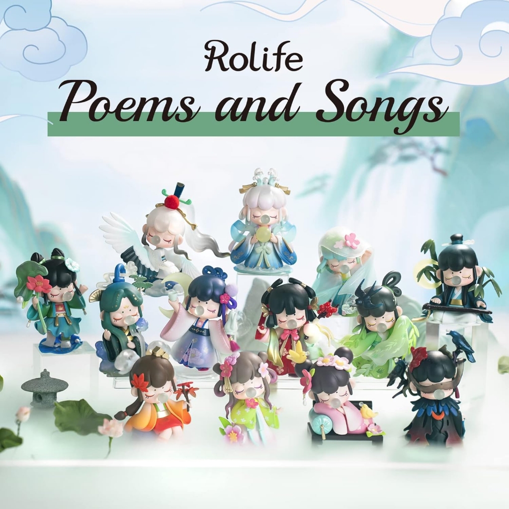 กล่องสุ่ม ฟิกเกอร์ Rolife Nanci Chinese Poems Poetry and Songs Series Blind Box กล่องจุ่ม (เลือกตัว/แยก) - รูปที่ 2