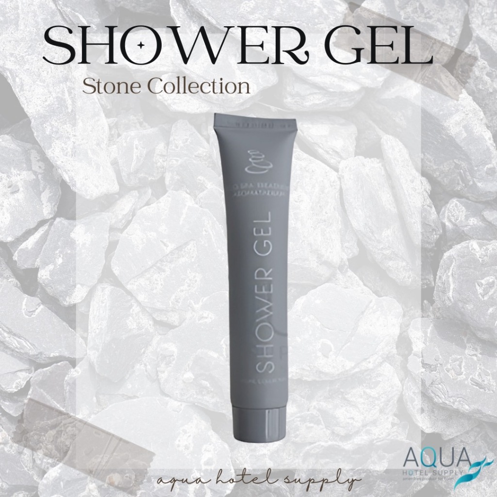 ครีมอาบน้ำโรงแรม รุ่น Stone Shower Gel ของใช้ในโรงแรม ของโรงแรม อเมนิตี้ Hotel Amenities