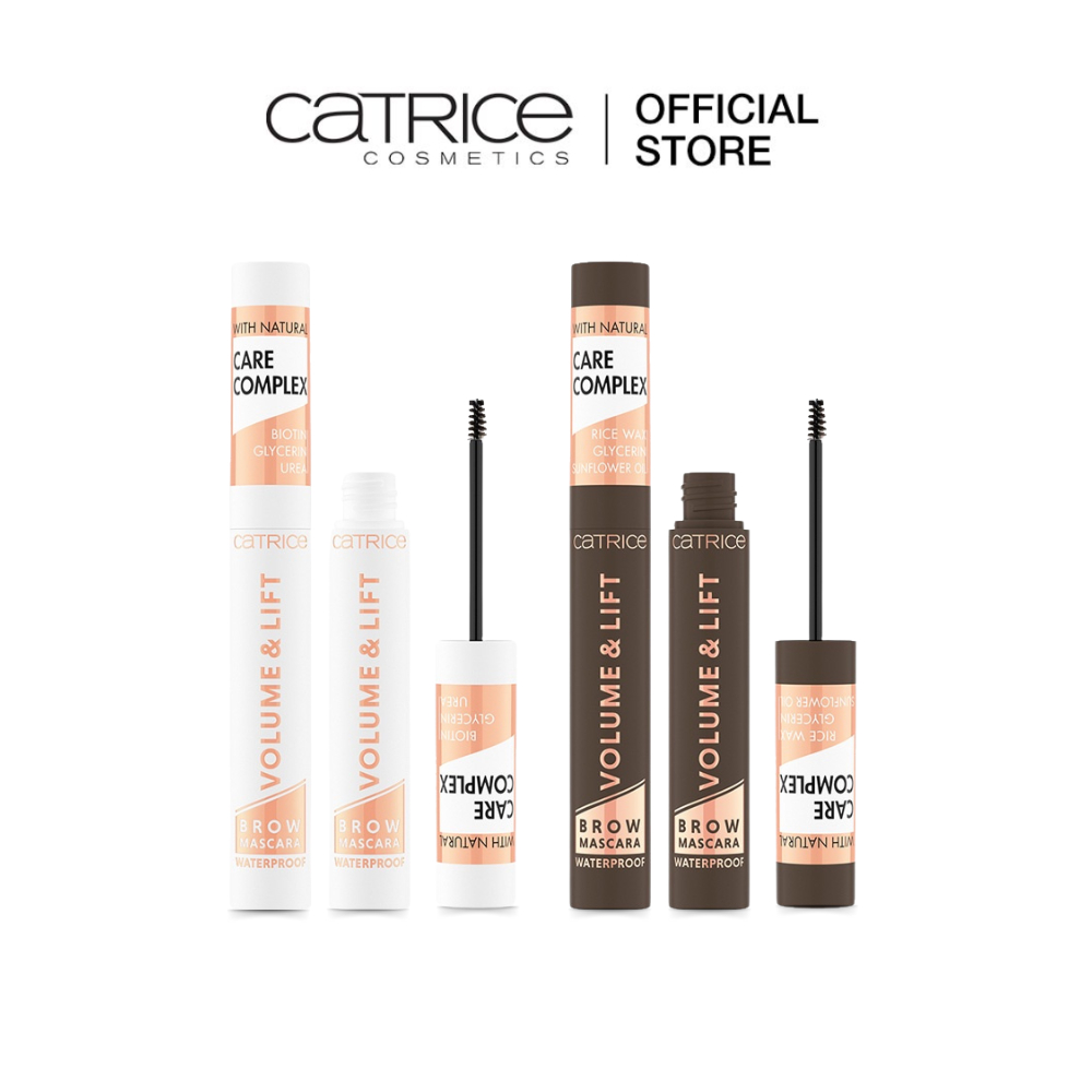 Catrice คาทริซ Volume & Lift Brow Mascara Waterproof มาสคาร่า เจลปัดคิ้ว เครื่องสำอาง