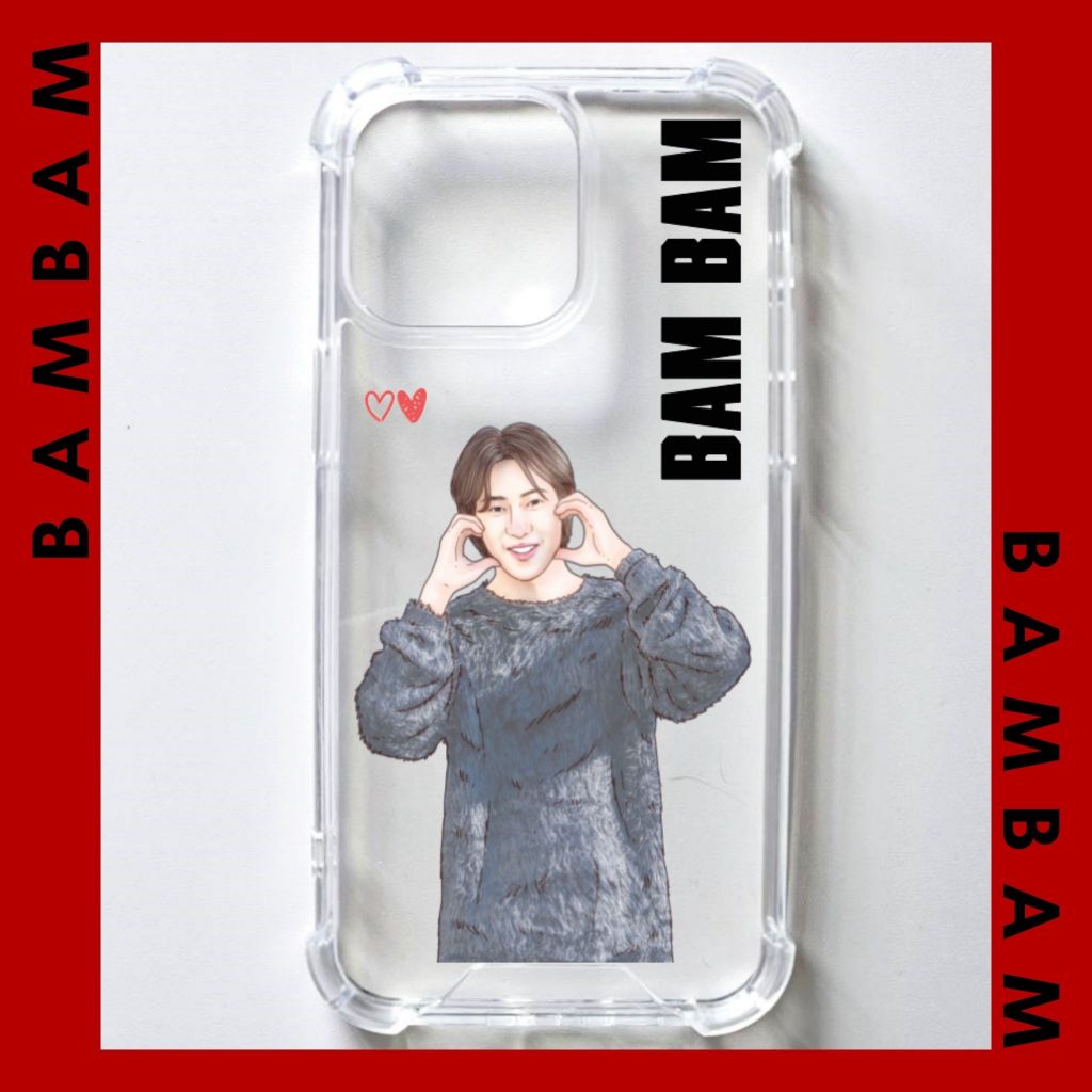 BD3. เคสสกรีนรูปวาด Bam Bam : BAMBAM : GOT7 : BAMBAMGOT7 : แบมแบม : แบมแบมGot7