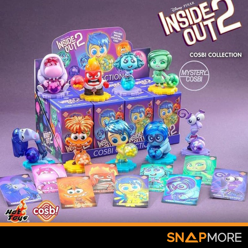Inside Out 2 Cosbi Collection กล่องสุ่ม ลุ้น SECRET [HOT TOYS]