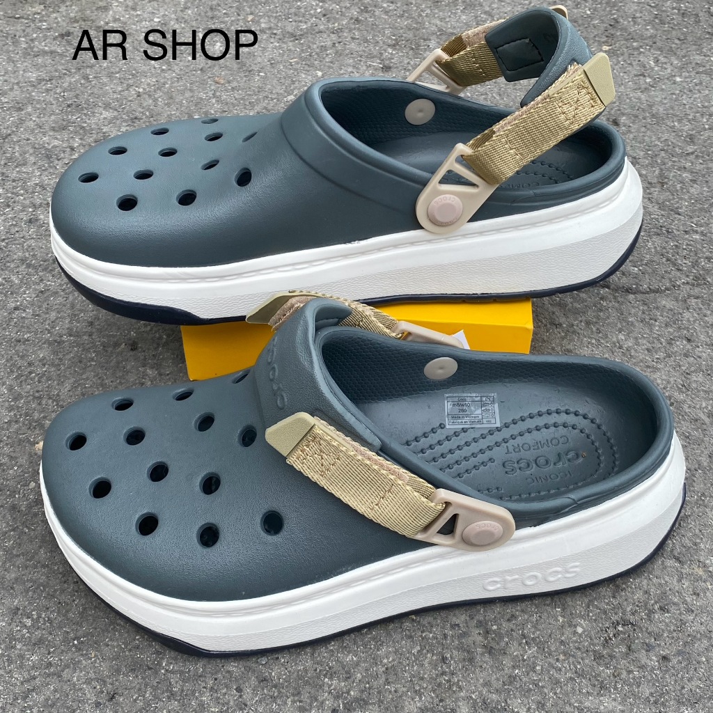รองเท้าแบบสวม Crocs band full force สำหรับผู้ชายมีไซด์ 40--44 งานสวยมาก รับรองสั่งแล้วไม่ผิดหวังค่ะ