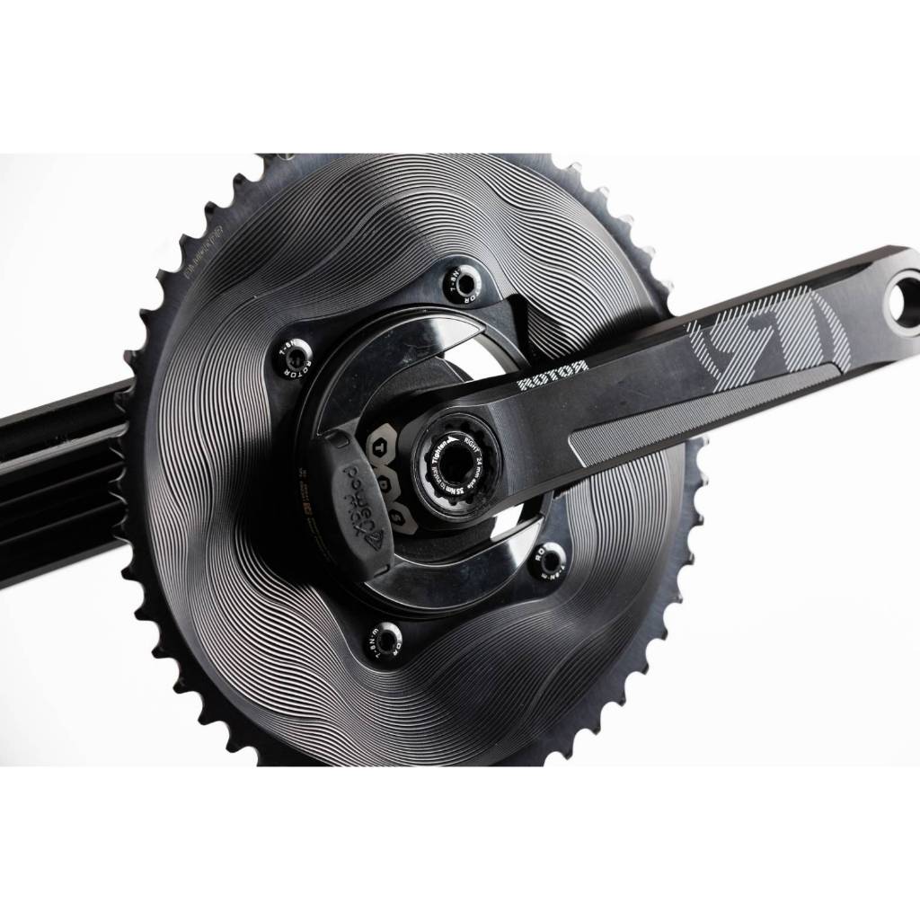 ขาจาน ROTOR 3D+ / Power 2max / Alugear 11SP / 12SP