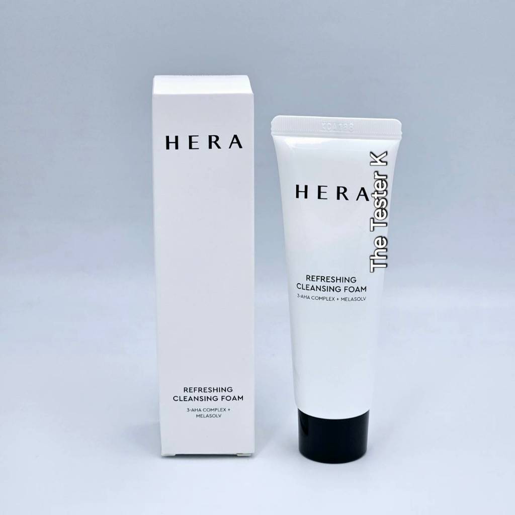 #พร้อมส่ง Exp27/2/27 #สูตรใหม่ #Hera - Refreshing Cleansing Foam 50 ml