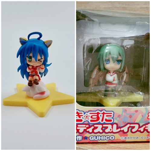 Lucky Star รวมงานฉาก บนดาว GUHUCO Mini Figure ฟิกเกอร์ตัวเล็กๆ น่ารักๆ (ของแท้ มือ 1-2)