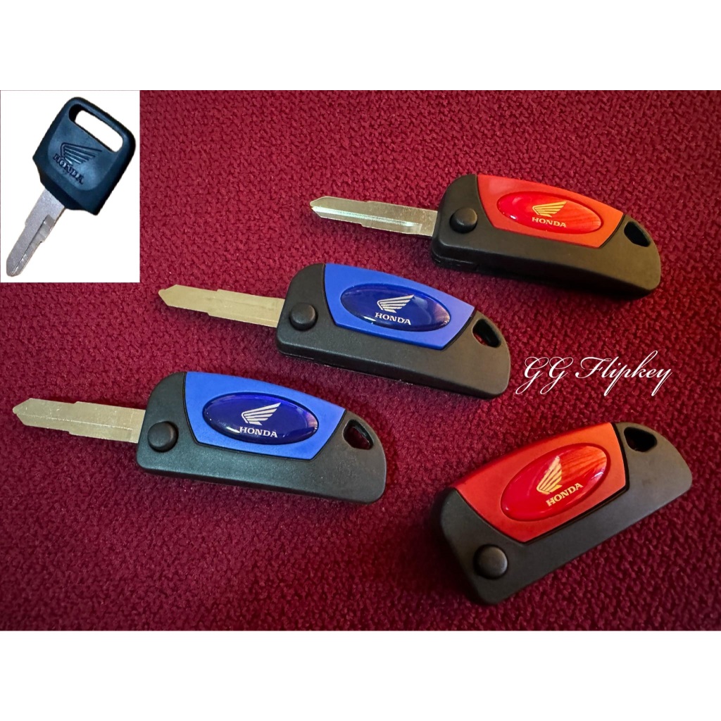 กุญแจ Honda Dream ดรีม Wave 100 julio นันทิดา C700 C900 Chaly ชาลี C70 และรุ่นอื่น  ร่องซ้าย **ส่งด่วนจากไทย**