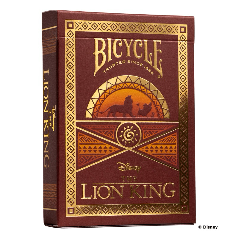 [พร้อมส่ง] Bicycle Disney Lion King cards ไพ่ตัวการ์ตูนไลอ้อน คิง