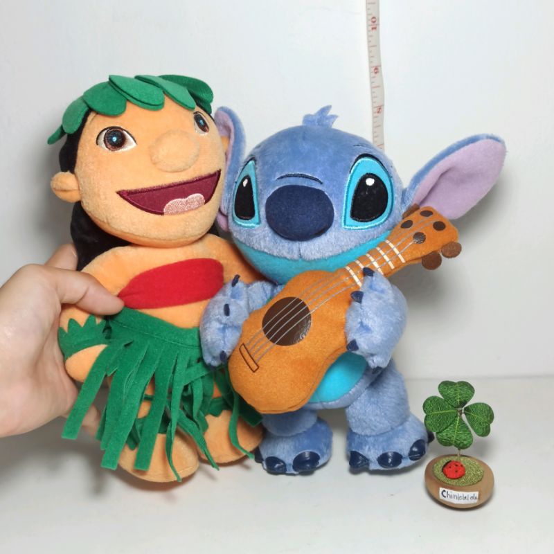 ตุ๊กตาสติช Lilo and Stitch tdr. คู่กอดกัน ขนาด 9นิ้ว สินค้าพร้อมส่งค่ะ