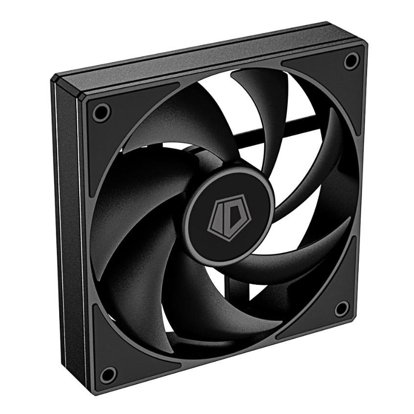 พัดลมเคส ID-Cooling AF-125 Black & White 120mm. 4pin PWM 2,000RPM