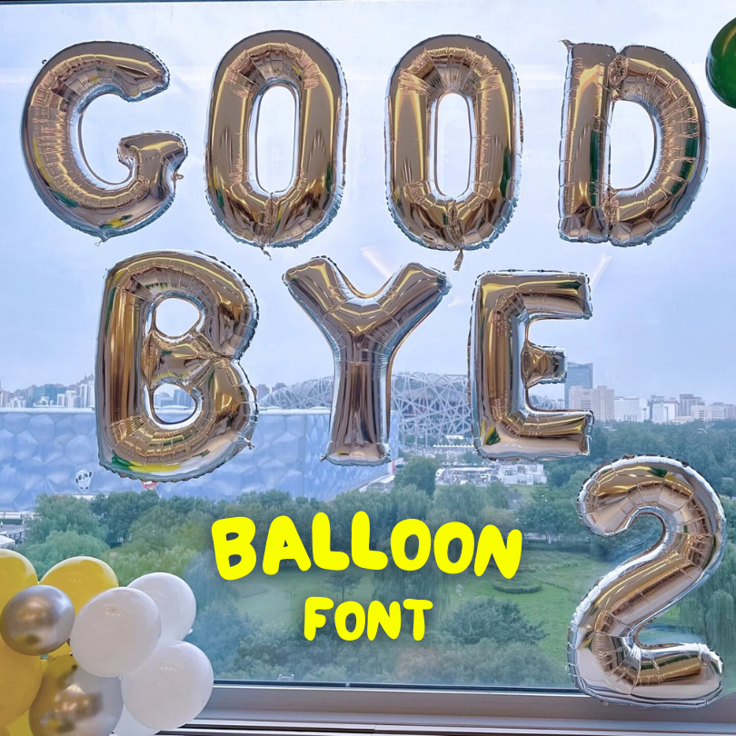 [ร้านไทย] -🎈ลูกโป่งฟอยล์ตัวอักษรภาษาอังกฤษ 16 นิ้ว ขนาดใหญ่ ใบหนา ไม่ยุบง่าย สีเทาเงิน  🎈