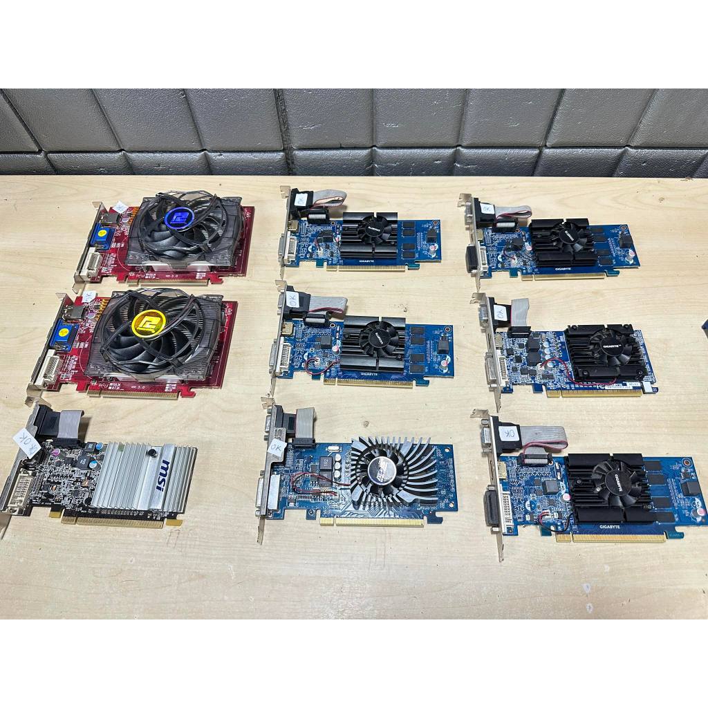 การ์ดจอ (VGA) NVIDIA - AMD 1GB-2G GT210 HD5450 HD5670 HD6670 GT610 R7-250มือ2สภาพดี