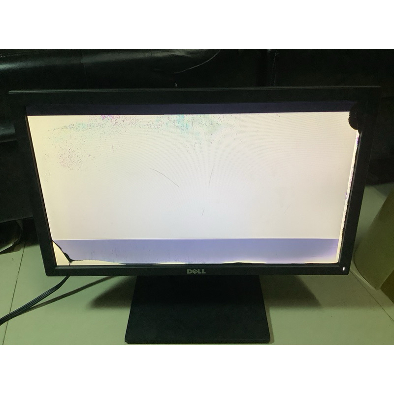 0จอคอมมือสอง จอแตกจากการโดนของทับ Dell-E1916f 18.5“จอวาย จอคอม Led,เดลจองวายมือสอง,จอมDell18.5“อ่านร