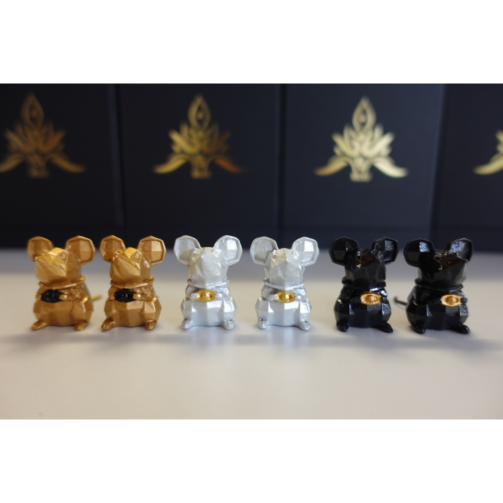 MUU หนูมุสิกะปลุกเสกทำพิธีแล้วพร้อมบูชา 1 คู่