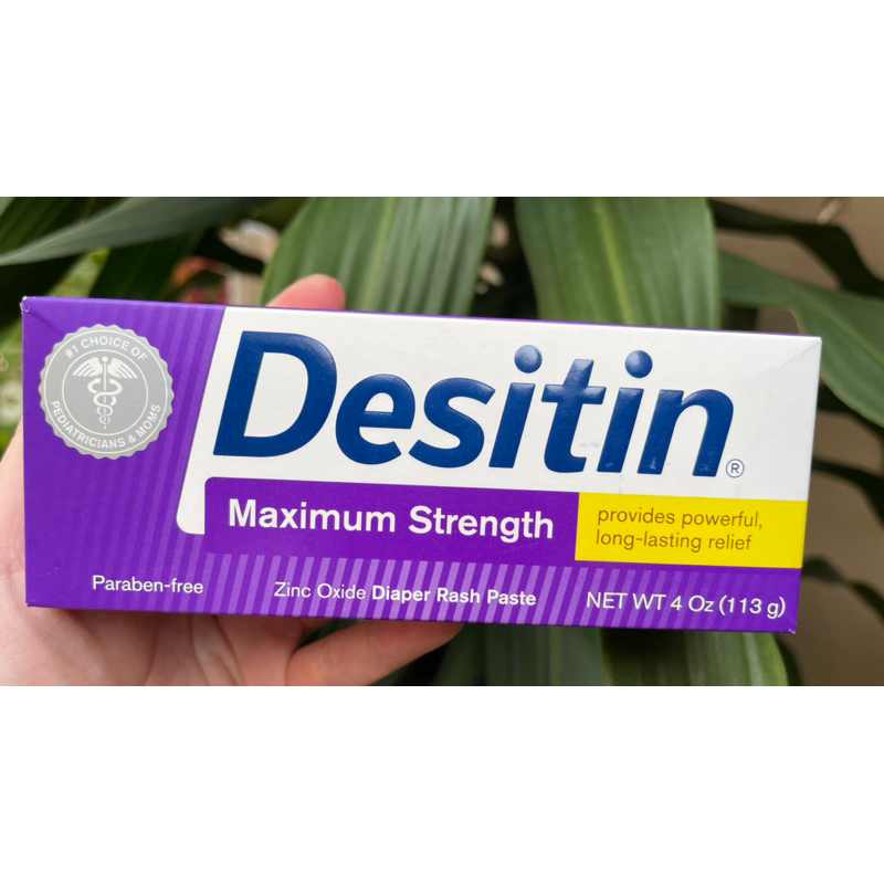 ครีมเดซิทิน รักษาอาการคันจากผื่นผ้าอ้อม Desitin Diaper Rash Daily Defense/ Maximum Strength
