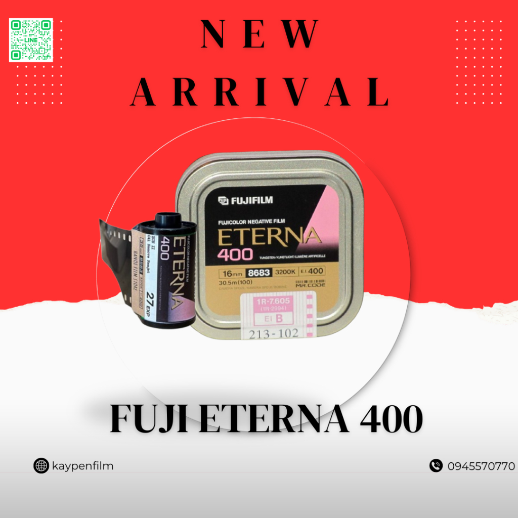 ฟิล์มหนัง FUJI Eterna Vivid 400T