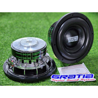 ลำโพงซับ 10“ GRATIA แท้ แม่เหล็ก180mm 2ชั้น วอนส์75mm รุ่น G…