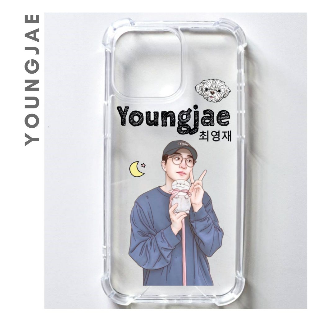 YD1. เคสสกรีนรูปวาด : Youngjae : GOT7 : YoungjaeGOT7 : ยองแจ : ยองแจGOT7
