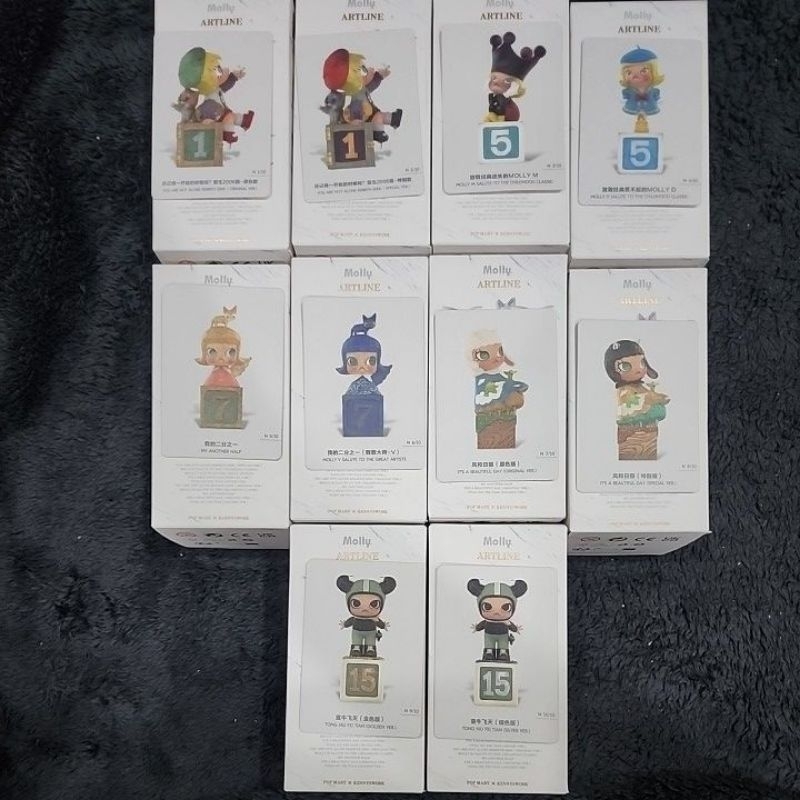MOLLY Artline aniversary statues classical retro