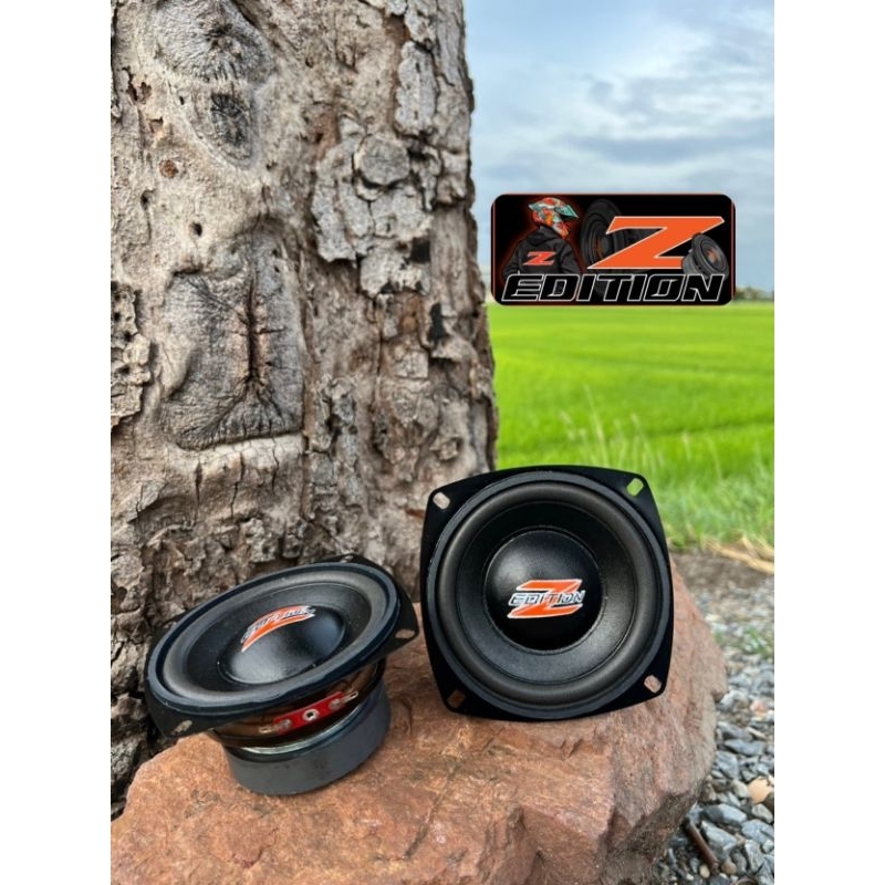 ดอกลำโพงเสียงกลางแรงๆ  ZEDITION  4"นิ้ว  8 โอห์ม # ราคาต่อ 1 คู่