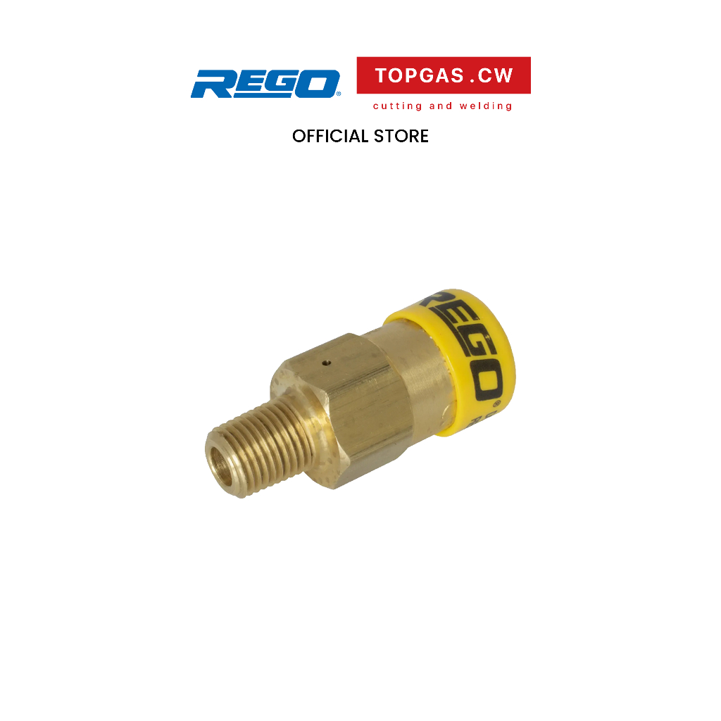 วาล์วนิรภัยกันระเบิด Safety relief valve 1/4” REGO รุ่น 3127G ❘ topgascw