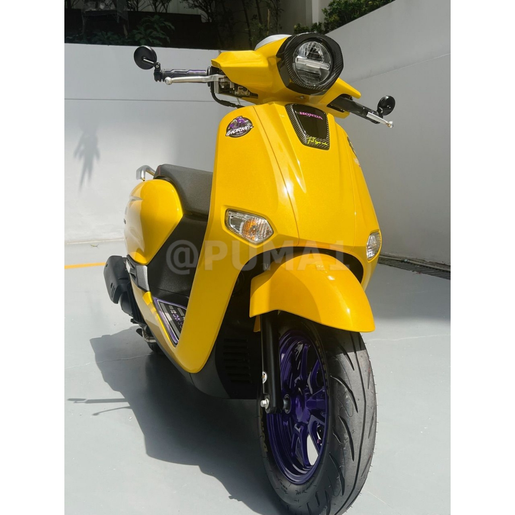 ฮิต!!! กระจกปลายแฮนด์ R-Mini สำหรับ Lambretta & Vespa สปอร์ต ดีไซน์สวย งาน CNC คุณภาพ แข็งแรงทนทาน : Pocenti Scooters