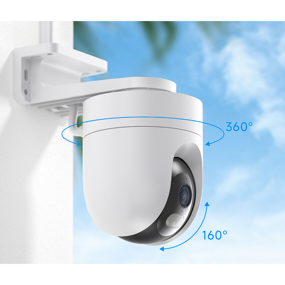 ⚡️,ส่งด่วน กล้องวงจรปิด Xiaomi Outdoor Camera CW400 4mp White ประกัน synnex 1ปี