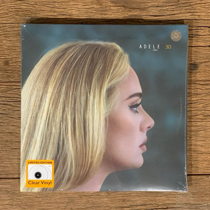 แผ่นเสียงใหม่  ADELE - 30, limited clear vinyl 2LP ⚪️⚪️