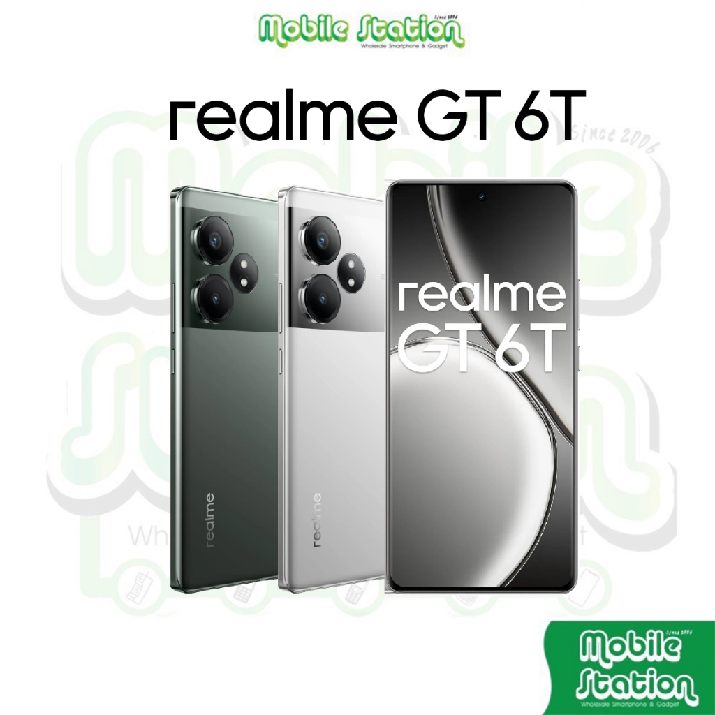 [New] realme GT 6 | 6T snapdradon 7+ gen3 กล้อง Sony LYT-600 ชาร์จไว120W แบตเตอรี่ 5500 mAh MobileStation