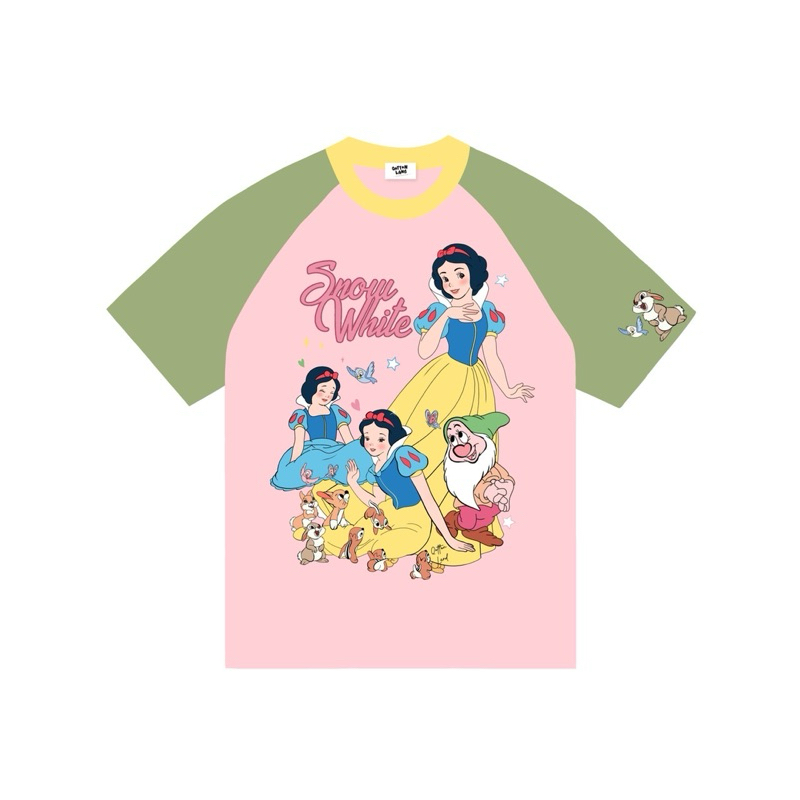 เสื้ดยืดOversize(QottonLand)สโนไวท์