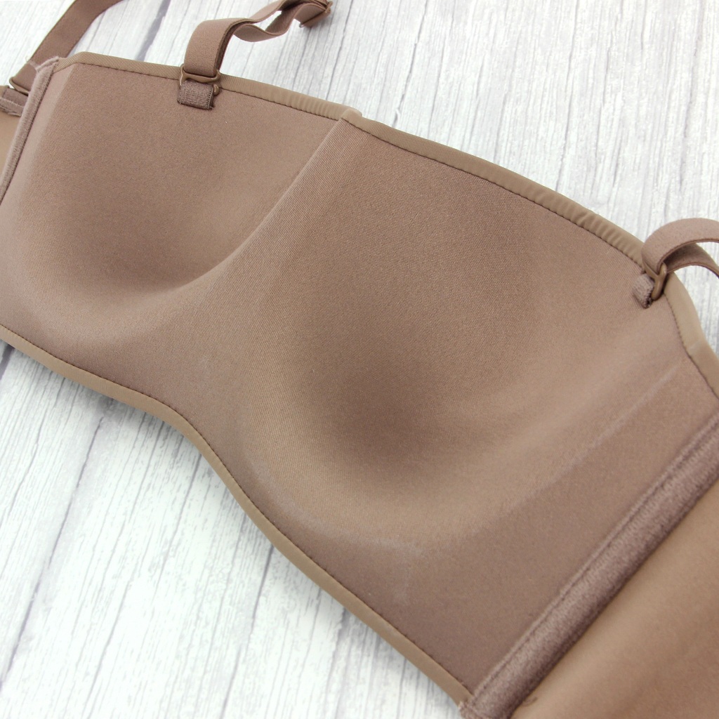 🌼👙 Anny 9583 เสื้อในทรงเกาะอกคัพ C-D เสื้อในไร้โครง บราสำหรับสาวอวบ 3-4 ตะขอ ปรับได้ 3 ระดับ 🌼👙 - รูปที่ 3