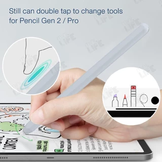 【 พร้อมส่ง 】เคสปากกา สำหรับ pencil 2 pro usb-c case Duo ซิลิโคน ปลอก ดินสอ กันลื่น กันรอย กันกระแทก