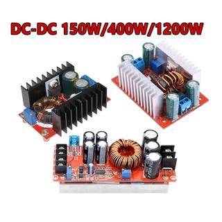 🔥COD🔥สเต็ปอัพ 12v วงจรเพิ่ม แรงดันไฟฟ้า 400W 15A DC-DC Boost Converter แปลงไฟจาก 8.5-50V เป็น 10-60V DC Step Up