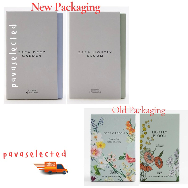 Zara Woman Deep Garden Lightly Bloom Tropical Boost Luminous Nectar