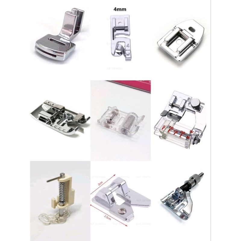 ตีนผี สำหรับจักรกระเป๋าหิ้ว Janome/Elvira/Bernette/brother/singer