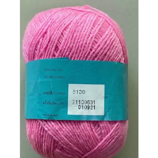ไหมพรมวีนัส 4 PLY Venus knitting yarn 420 หลา(1 ห่อมี4กลุ่ม) 100% acrylic