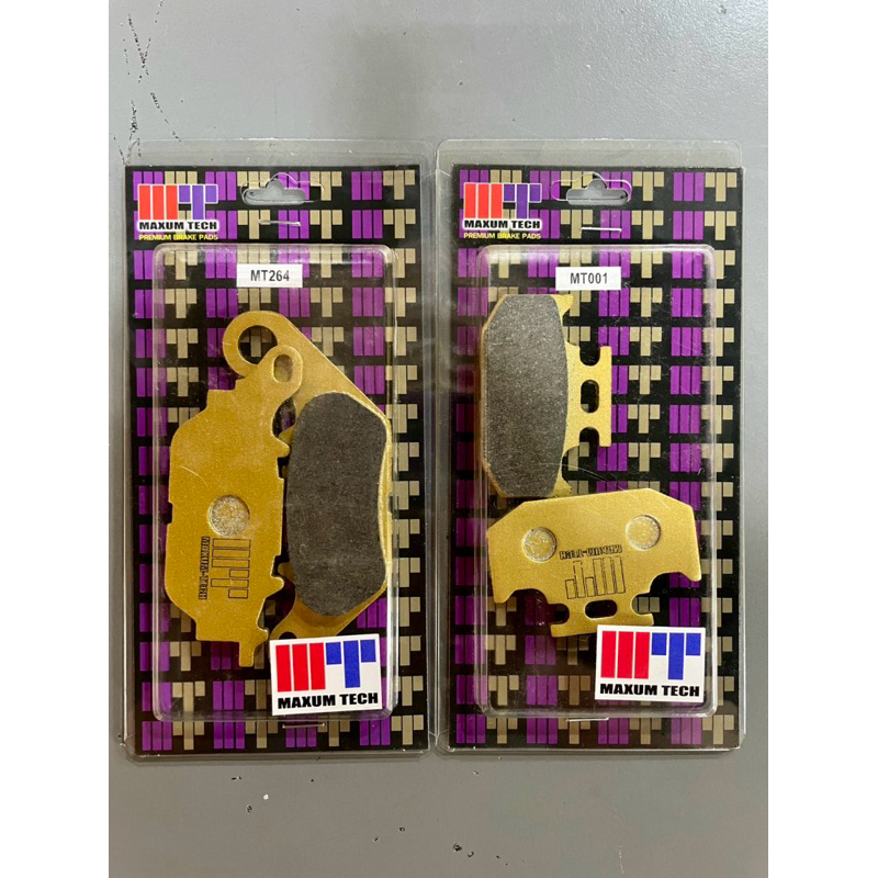 ชุดผ้าเบรค หน้า-หลัง YAMAHA M-Slash/YZF-R15/MT15/SXR155 ปี08-UP