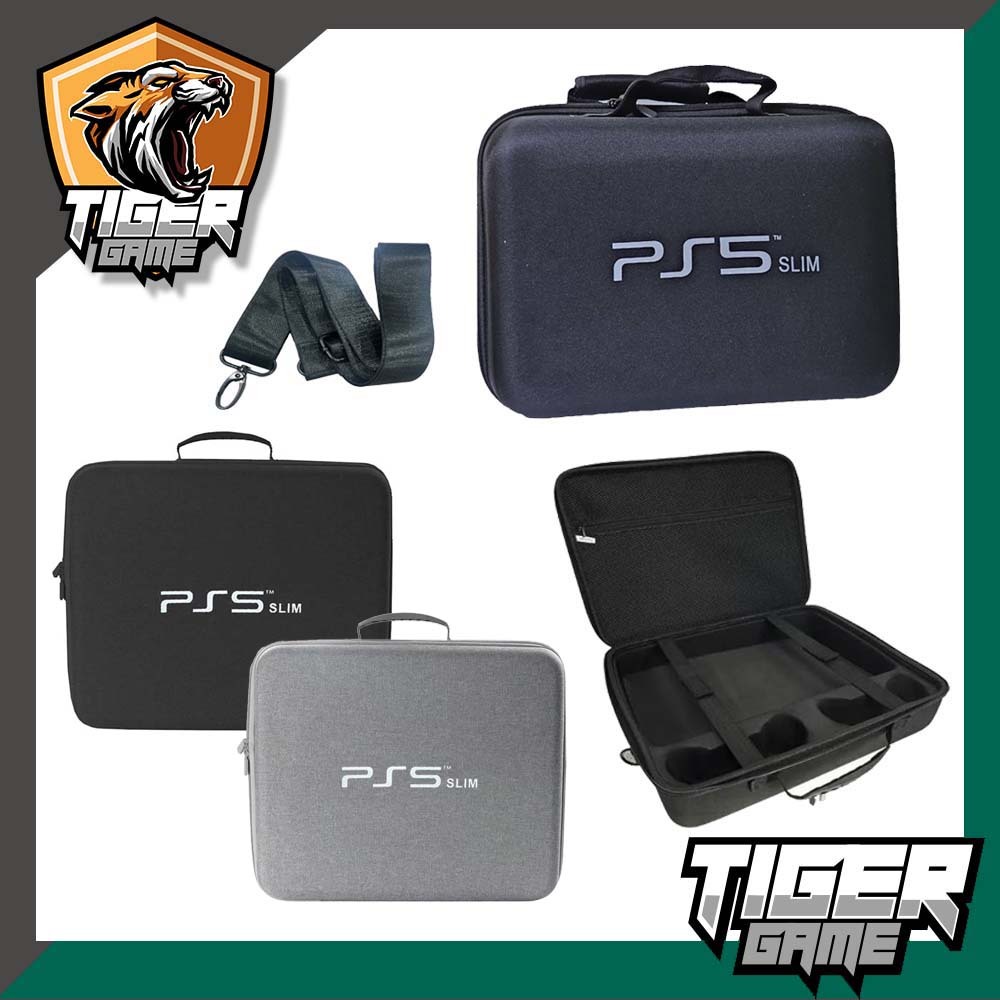กระเป๋าใส่เครื่อง Playstation 5 Slim มีช่องใส่หูฟัง / ไม่มีช่องใส่หูฟัง (กระเป๋า Ps5 Slim)(Ps5 Bag)